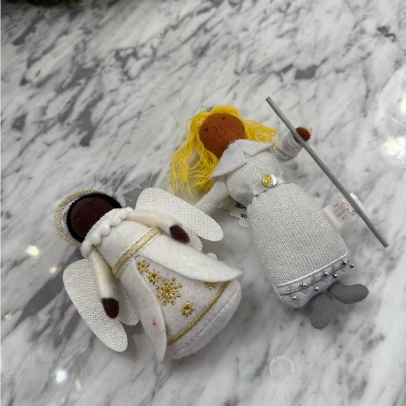 NWT Wondershop Handmade Angel and Doll Ornament Set - Picture 2 of 2